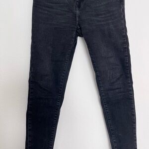 Zara Black Skinny Jeans with Stretch Fit